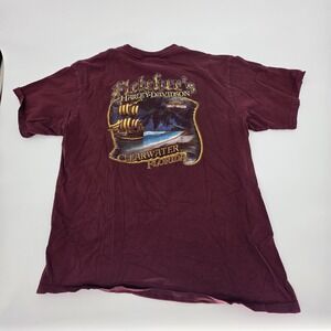 VTG Harley Davidson Fletcher's Clearwater Florida T-shirt Adult XL Made USA